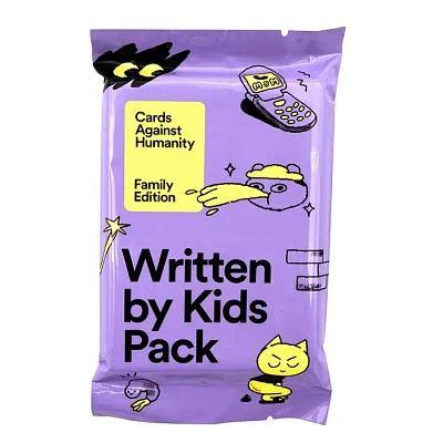 Cards Against Humanity Written By Kids Pack Family Edition