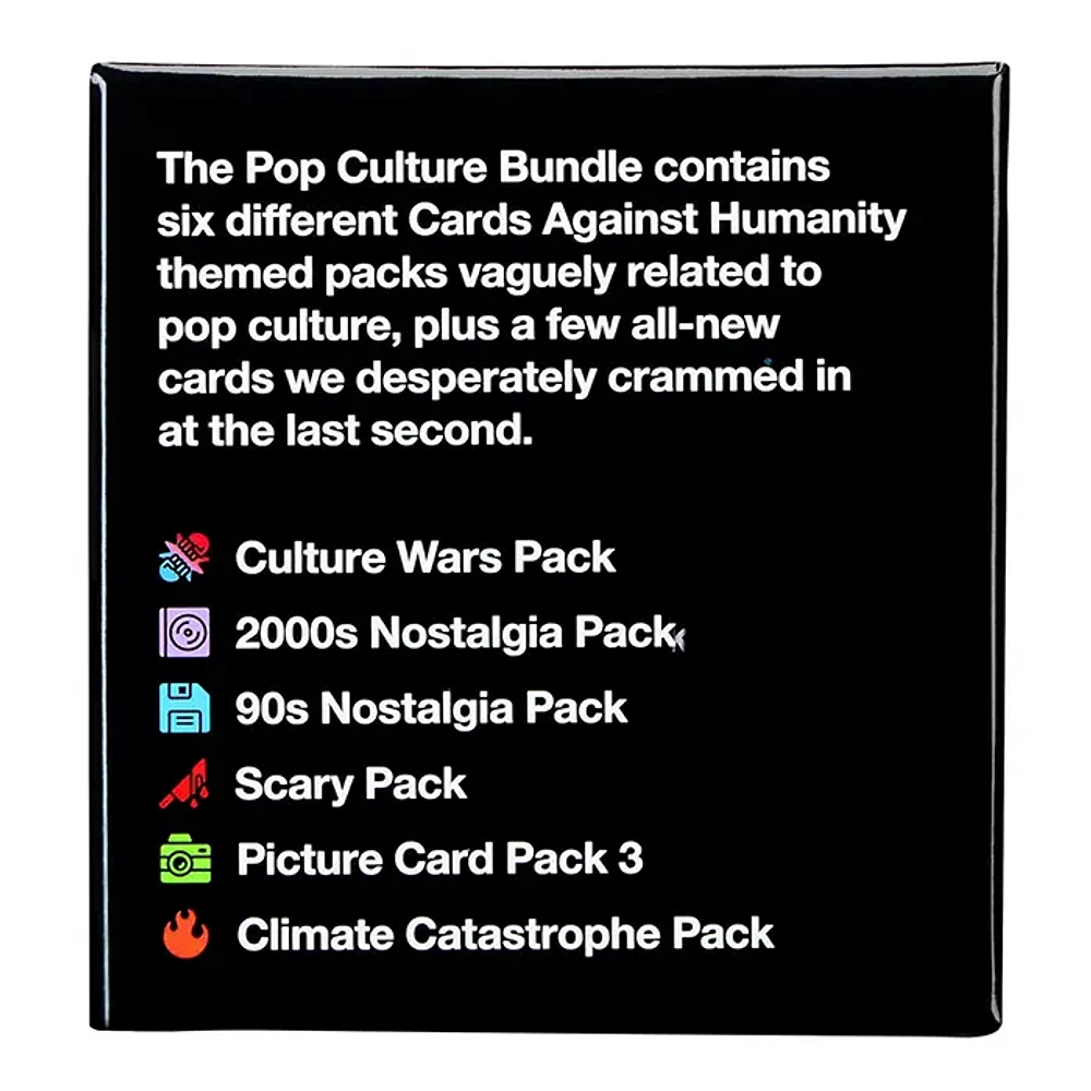 Cards Against Humanity Pop Culture Bundle Card Game