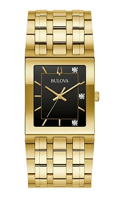 Bulova Stainless Steel Marc Anthony Mens Watch 97D132