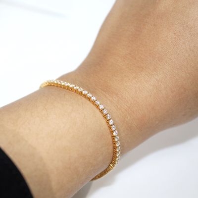 Tennis Bracelet Yellow Gold