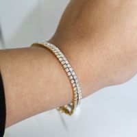 Tennis Bracelet Yellow Gold