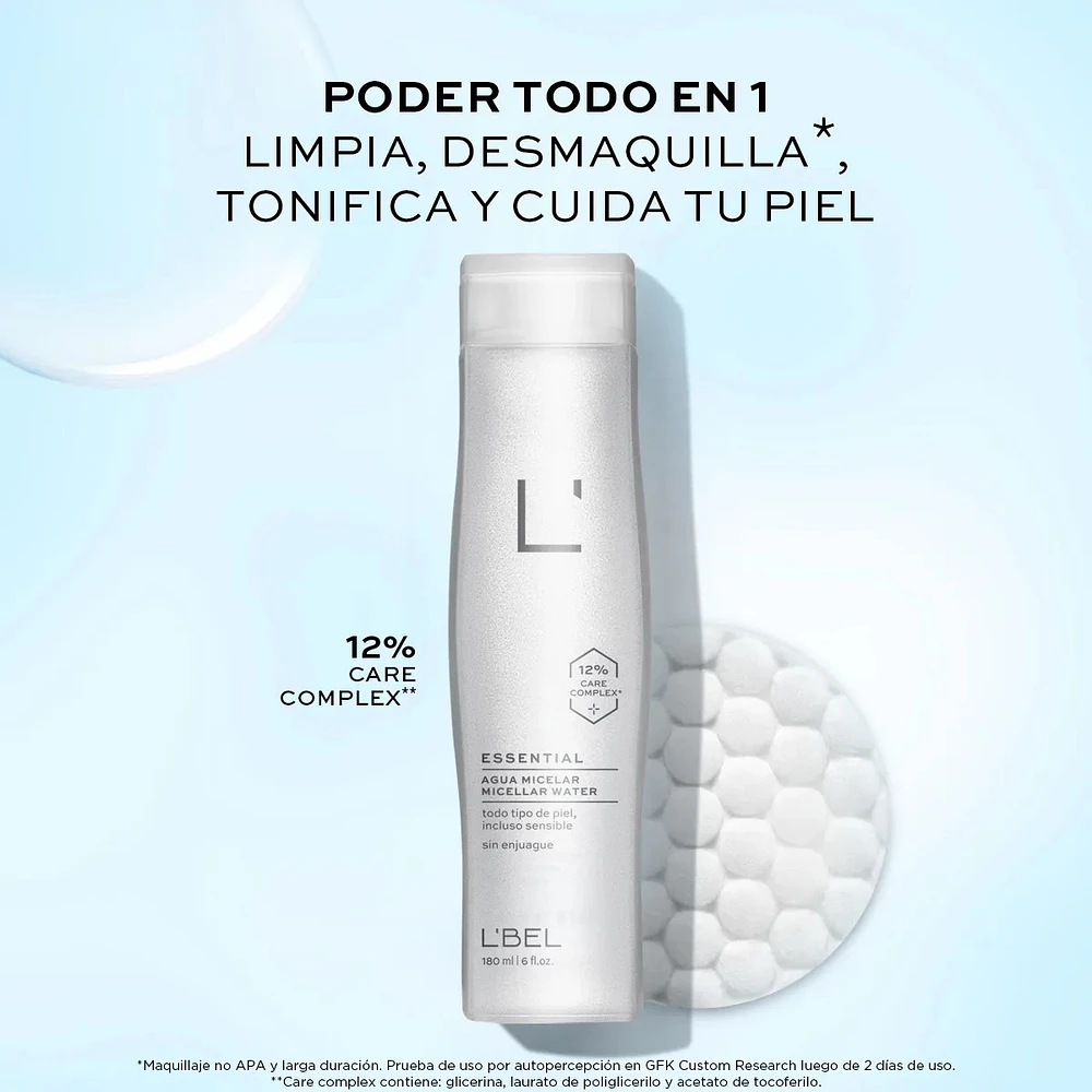Essential Agua Micelar Limpiadora y Tónica
