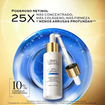 Sérum de retinol Concentré antiarrugas profundas y firmeza