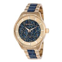 Invicta Angel Women's Watch - 40mm, Rose Gold, Blue (24662)