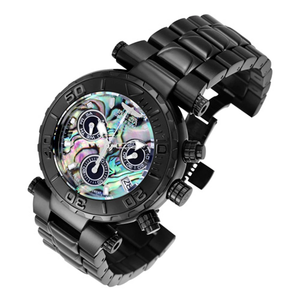 Invicta Subaqua Men's Watch w/Abalone Dial - 47mm, Black 