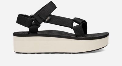 Teva "Flatform Universal" Sandals Black/Tan