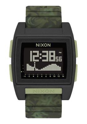 Nixon "Base Tide Pro" watch l 4 colors  - Red Black 