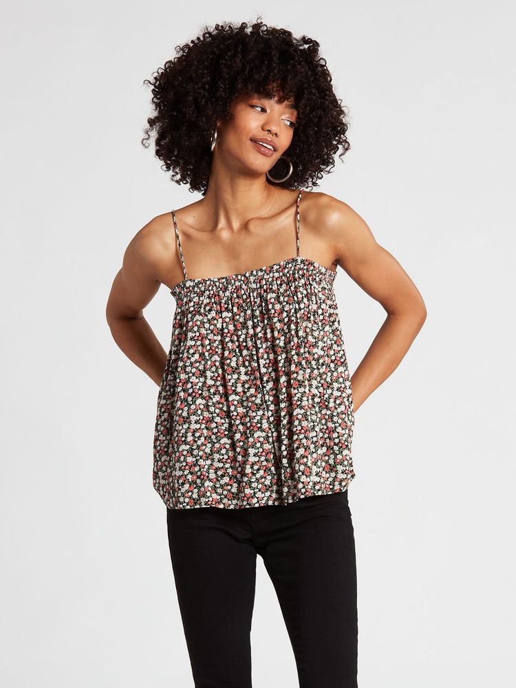 Volcom BLOOM SHAKALAKA FLORAL TOP "MULTI"