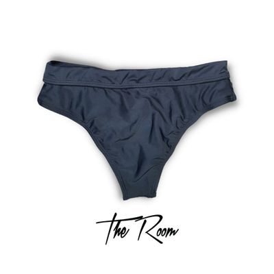 The Room Women's High-Rise Bikini Bottoms - Large / Blue