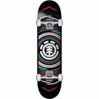 Element "HATCHED RED BLUE" Complete Skate 