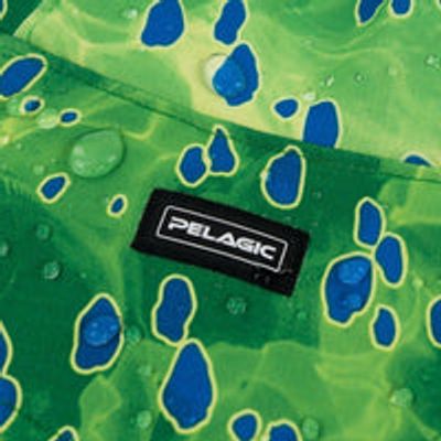 Pelagic "Exo-Tech" Hooded Fishing Shirt | Green Dorado