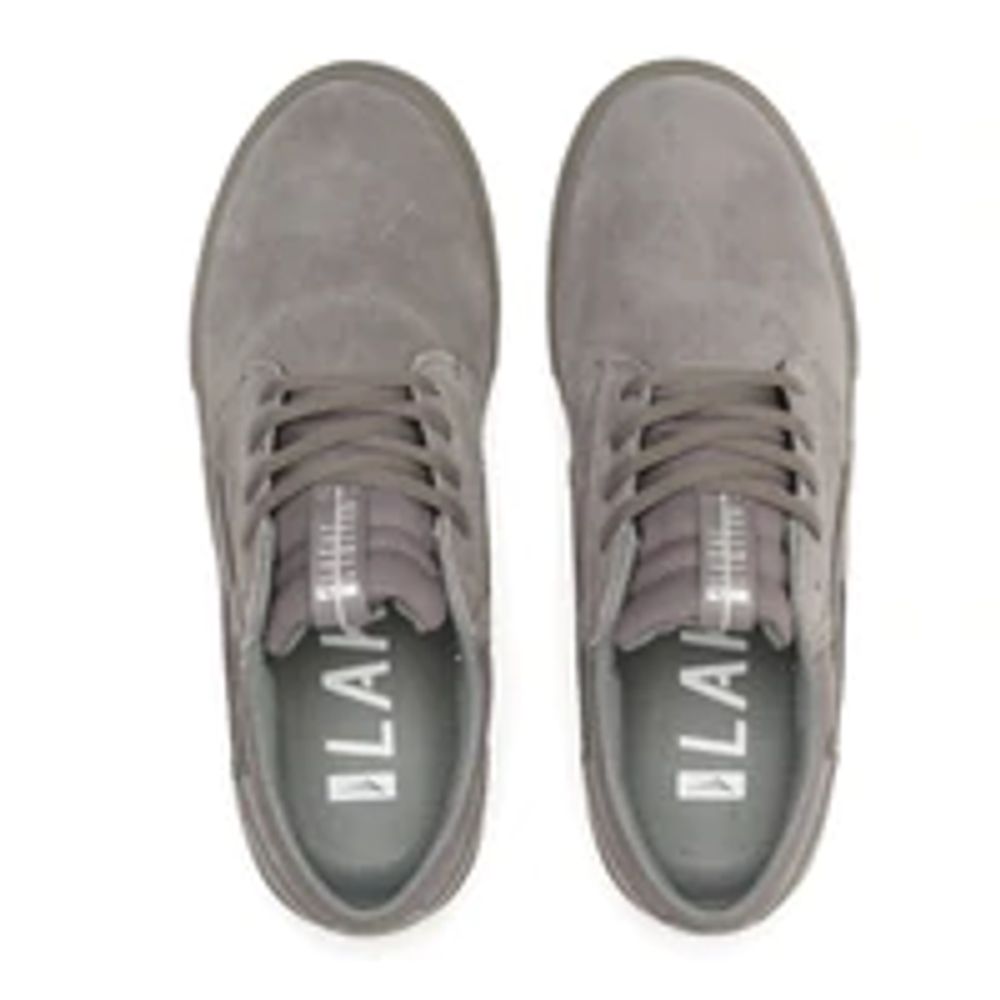 Lakai "Griffin" Shoes in Grey Suede