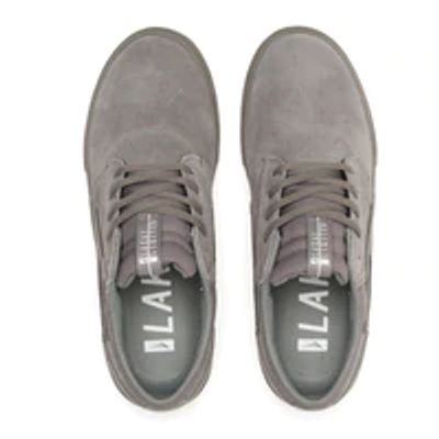 Lakai "Griffin" Shoes in Grey Suede