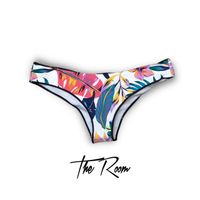 The Room "Hallows Morning" Bikini Bottom - Small WHT/FLOWER