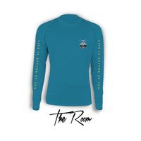 Pez-K "Better at Sea"  Rashguards - Deep Teal-Large