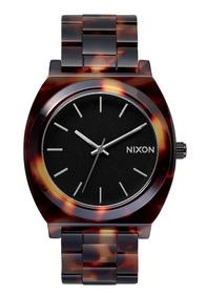Nixon "Time Teller Acetate" Women's Watches - Tortoise