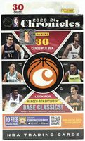 2020-21 Panini Chronicles Basketball Hanger Box