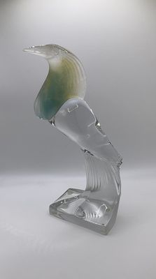 Escultura Cristal Pájaro Daum  
