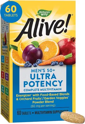 Alive Once Daily Men's 50+ Ultra Potency