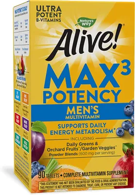Alive MAX Daily Men's Multivitamin 