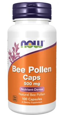 Bee Pollen 500mg  (100 Caps)