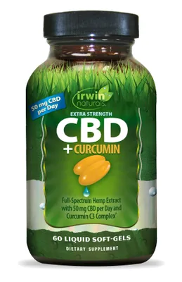 CBD + Curcumin Strength (50 Softgels)