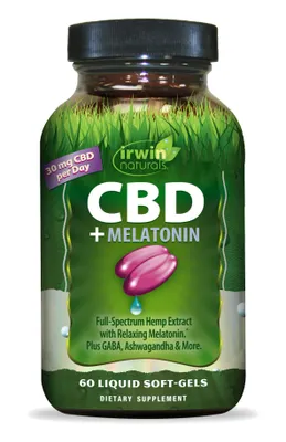 CBD + Melatonin (60 Softgels)