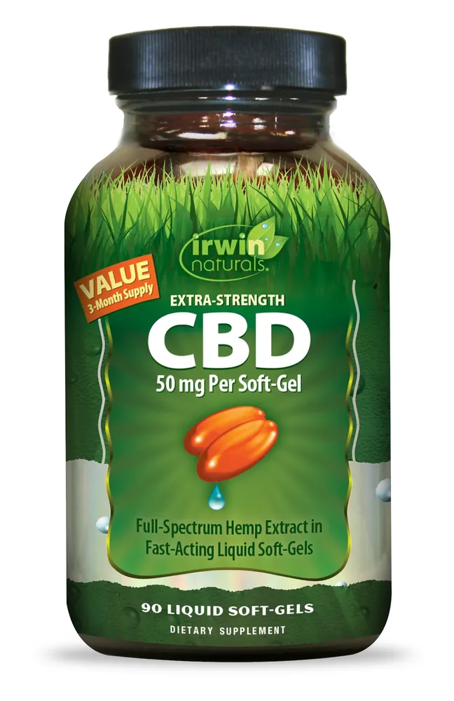 CBD Extra Strength 50mg (90 Softgels)