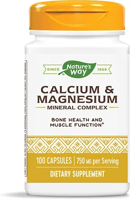 Calcium & Magnesium Complex (100 Caps)
