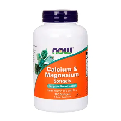 Calcium Magnesium + D Sofgels (120 Softgels)
