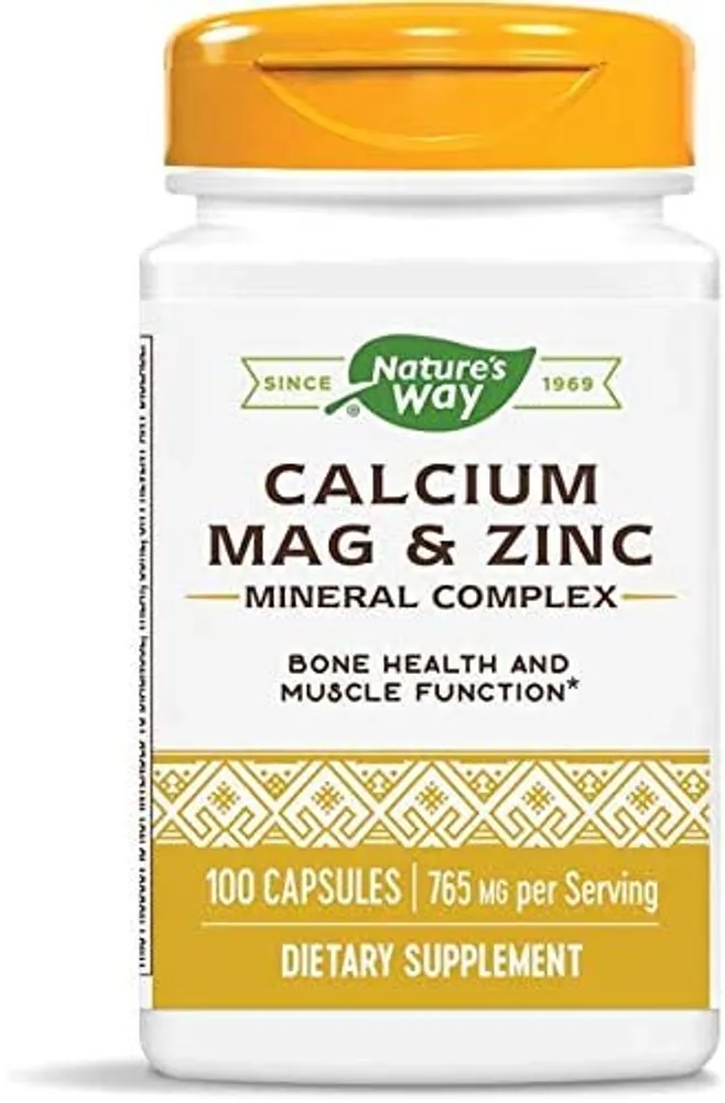 Calcium Mag & Zinc Complex (100 Caps)