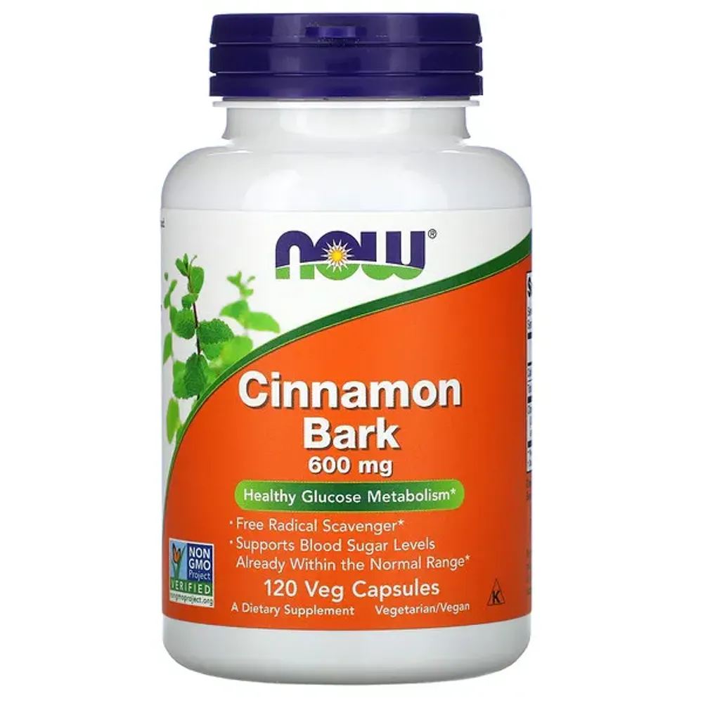 Cinnamon Bark 600mg (120 Caps)