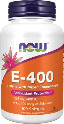 E-400 Mixed + Selenium (100 Softgels)