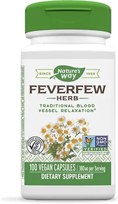 Feverfew Herb (100 caps)