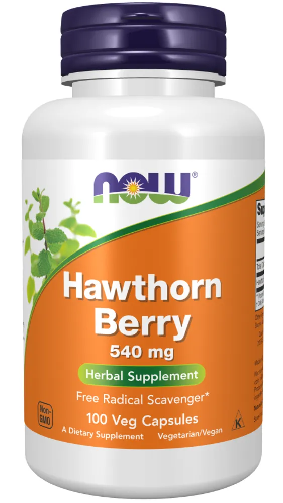 Hawthorn Berry 540mg (100 Caps)