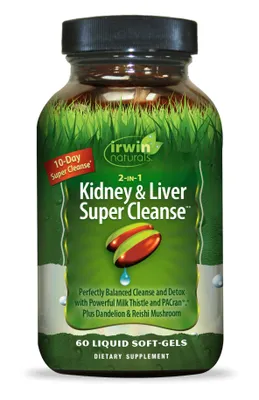 Kidney & Liver Super Cleanse (60 Softgels)