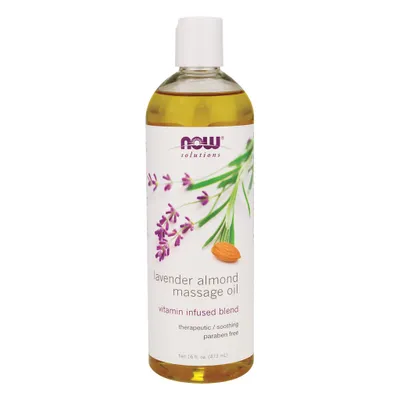 Lavender Almond Massage Oil 16oz.