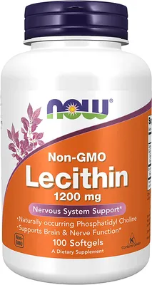 Lecithin 1,200mg (100 Softgels)