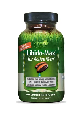 Libido-Max for Active Men (60 Softgels)