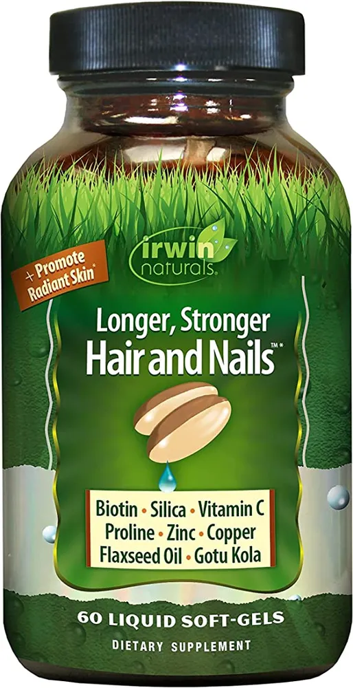 Longer, Stronger Hair & Nails (60 Softgels)