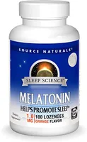 Melatonin 1mg (Orange Flavor 100 Lozenges)