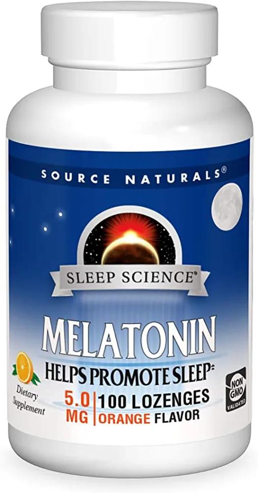 Melatonin 5mg (Orange Flavor 100 Lozenges)