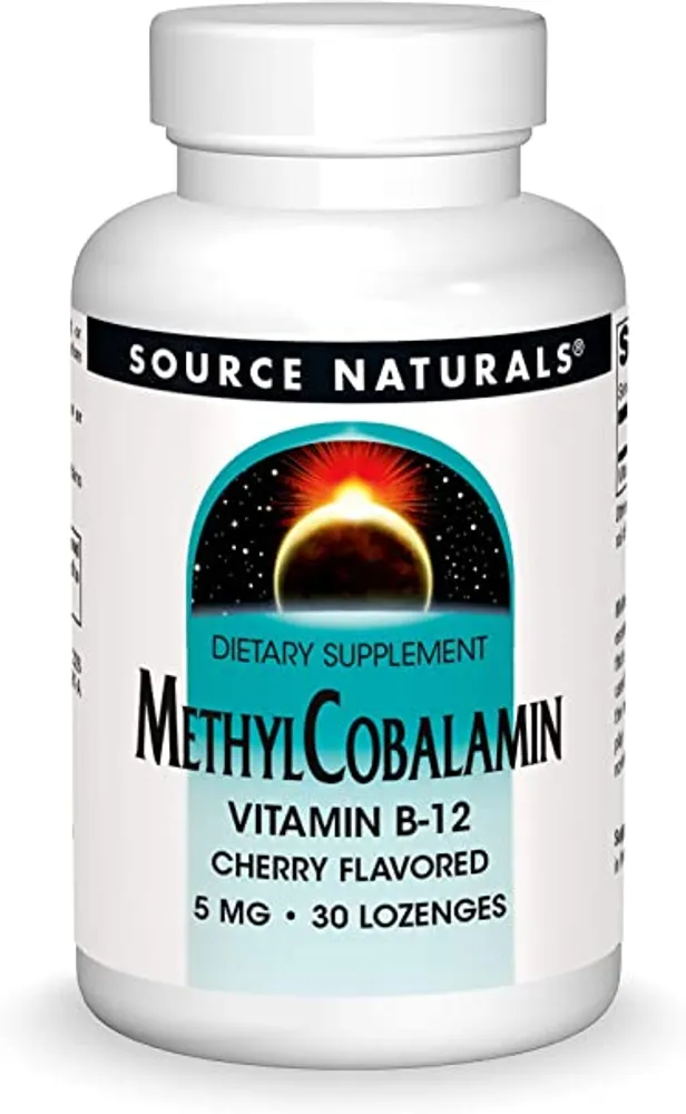 Methyl Cobalamin Vitamin B-12 5mg (30 Lozenges)