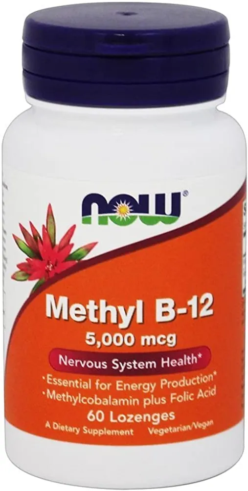 B-12 Methyl 5,000mg (60 Tabs)