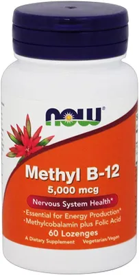 B-12 Methyl 5,000mg (60 Tabs)