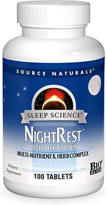 Night Rest with Melatonin (100 Tabs)