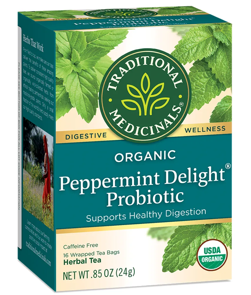 Peppermint Delight Probiotic Tea