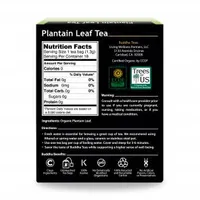 Plantain Leaf Tea