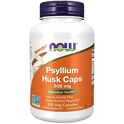 Psyllium Husk 500mg (200 Caps)