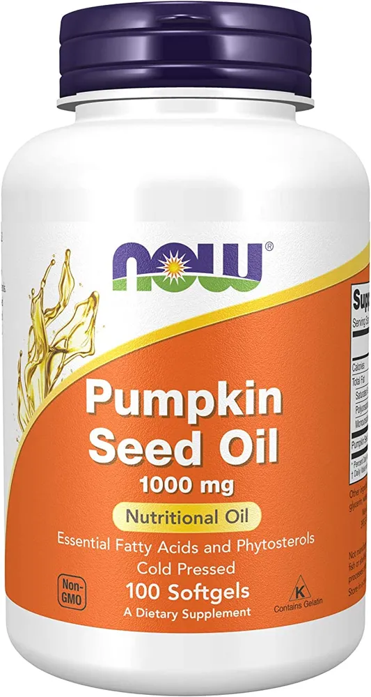 Pumpkin Oil 1,000mg (100 Softgels)